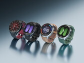 El Moto Watch Ultra en sus cuatro acabados de lanzamiento.