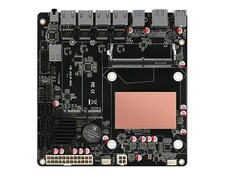 Placa base con dos procesadores Intel diferentes para aplicaciones de red