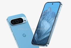 El Pixel 9 podría ser el primer buque insignia más pequeño de Google con tres cámaras orientadas hacia atrás. (Fuente de la imagen: @OnLeaks)