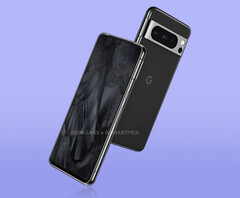 El Pixel 8 Pro será uno de los dos dispositivos que se lanzarán a finales de año con el Tensor G3. (Fuente de la imagen: @OnLeaks & SmartPrix)