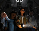Imagen promocional de una película de terror a través de Roblox