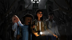 Imagen promocional de una película de terror a través de Roblox