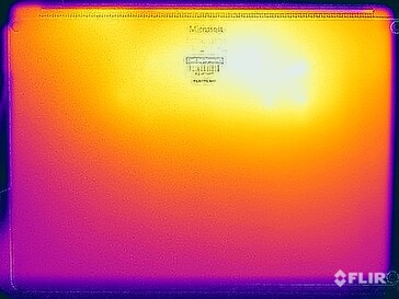 Prueba de resistencia a la temperatura de la superficie (abajo)