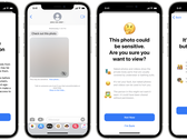 Apple La nueva actualización de Mensajes podría actuar así. (Fuente: Bloomberg)