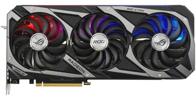 El ASUS ROG Strix RX 6800 XT. (Fuente de la imagen: ASUS)