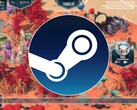 Una imagen en la que se muestra el logotipo de Steam y el juego «As Far As The Eye» en oferta.