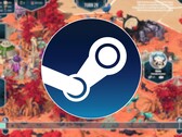 Una imagen en la que se muestra el logotipo de Steam y el juego «As Far As The Eye» en oferta.