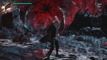En la imagen: Una captura de pantalla de juego de Devil May Cry 5.
