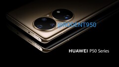 ¿Es este un anuncio de Huawei P50? (Fuente: Twitter)