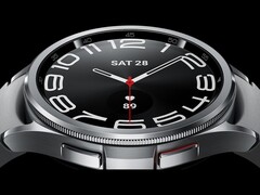 El Galaxy Watch6 Classic (en la imagen) tiene un bisel giratorio y una batería de 425 mAh. (Fuente de la imagen: Samsung)