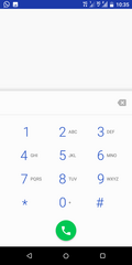 El HTC Desire 12 utiliza la aplicación Google Phone.