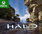 Se muestra el banner de Halo: Campaign Evolved (captura de pantalla, Halo YouTube con ediciones)