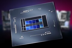 Intel ha implementado una arquitectura híbrida para Alder Lake que consiste en núcleos de rendimiento y núcleos de eficiencia. (Fuente de la imagen: Intel/Asus - editado)