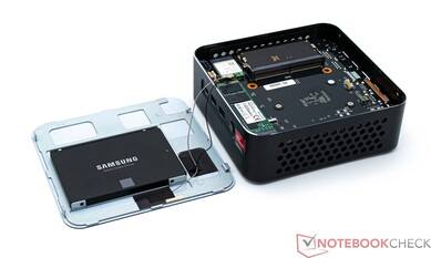 Ejemplo de instalación de una unidad SSD Samsung de 2,5 pulgadas