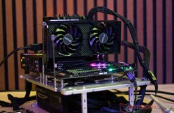 KFA2 GeForce RTX 4060 1-Click OC 2X en nuestras mediciones de ruido