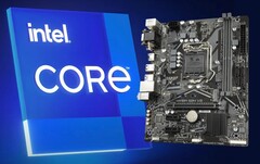 Las placas Gigabyte H410M tienen una solución de compatibilidad para los procesadores Rocket Lake de Intel. (Fuente de la imagen: Intel/Gigabyte - editado)