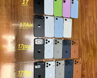 Applelos rumoreados lanzamientos de la serie 17 del iPhone en todos sus colores de lanzamiento. (Fuente de la imagen: Majin Bu - editado)