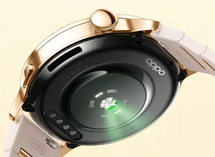 El Oppo Watch X3 Mini es compatible con correas de reloj de 18 mm.