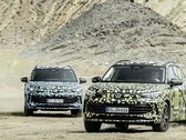 Nuevos prototipos del Tiguan en camuflaje digital. (Fuente: Volkswagen)