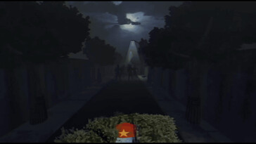Imagen del juego Brother Hai's Pho Restaurant mostrando una calle oscura. (Fuente de la imagen: Steam)