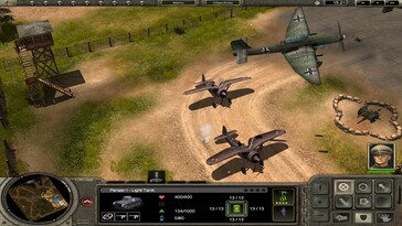 En la imagen: una captura de pantalla del juego «Codename Panzers – Phase One».