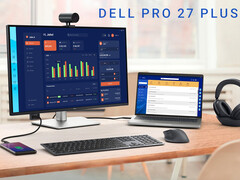 Dell presenta el monitor Pro 27 Plus 4K con concentrador USB-C (Fuente de la imagen: Dell - editado)