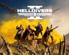 Un escuadrón en Helldivers 2. (Fuente de la imagen: Arrowhead) 