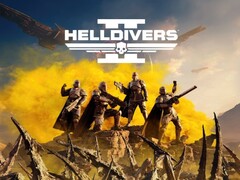 Un escuadrón en Helldivers 2. (Fuente de la imagen: Arrowhead) 