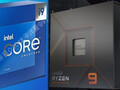 El Intel Core i9-13900K y el AMD Ryzen 9 7950X son la flor y nata de los procesadores actuales. (Fuente de la imagen: Intel (VideoCardz)/AMD - editado)