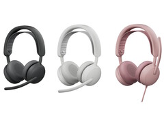 Los últimos auriculares con micrófono Zone Wired 2 y Zone Wireless 2 ANC de Logitech están optimizados para que los oficinistas los utilicen en videoconferencias y llamadas. (Fuente de la imagen: Logitech)