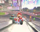 ¡Mariokart World anunciado para el día de lanzamiento de la Switch! En la imagen: Tráiler de juego que muestra una pista de Mario Kart World (Fuente de la imagen: Nintendo Direct para Switch 2 captura de pantalla)
