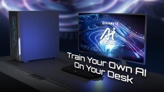 Gigabyte presenta nuevos PCs AI TOP preconstruidos para el entrenamiento y la inferencia LLM local. (Fuente: Gigabyte)