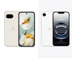 El Pixel 9a y el iPhone 16e deberían ser competidores directos (Fuente de la imagen: Winfuture / Apple)