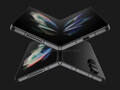 Se espera que el Galaxy Z Fold4 llegue en otoño. (Fuente de la imagen: @OnLeaks & Smartprix)