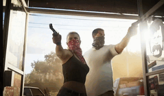Captura de pantalla del primer tráiler de GTA 6