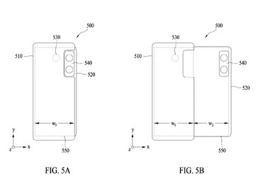 Dibujos de la patente oficial de Samsung.