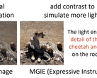 Un ejemplo de entrada y salida de MGIE. (Fuente: arXiv)