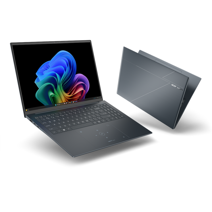 Acer Swift Edge 16 AI SFE16 151T. (Fuente de la imagen: Acer)