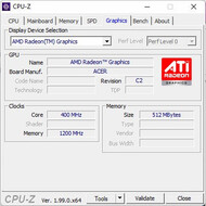 CPU-Z gráficos AMD