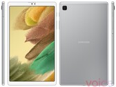Galaxy Tab A7 Lite renders: ahora en plata. (Fuente: Voz)
