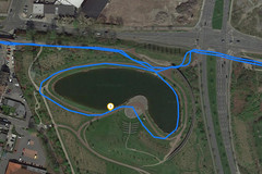 Prueba de GPS: Garmin Edge 500 – Ruta alrededor de un lago