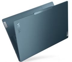 Tapa del Lenovo Yoga Pro 9 RTX 5060 con muesca para la cámara. (Fuente de la imagen: Globaldata)