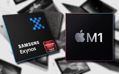 El próximo chip móvil Samsung Exynos con tecnología gráfica de AMD se enfrentará a Apple's M1 Silicon. (Fuente de la imagen: Apple/Time/ArsTechnica - editado)