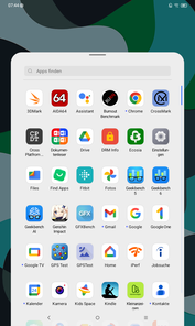 Tableta de prueba Lenovo Tab One