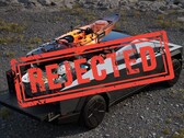 Cybertruck es rechazado para la cobertura(Fuente de la imagen: Tesla con ediciones)
