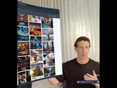 El consejero delegado de Meta, Mark Zuckerberg, habla sobre Apple Vision Pro, grabado con el sistema passthrough de realidad mixta del Quest 3 (imagen: @zuck / Instagram)