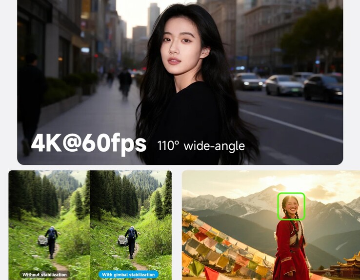 La Feiyu Pocket 4 puede grabar vídeo hasta a 4K/60fps.