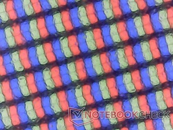 Matriz de subpíxeles RGB