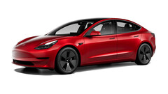 El Model 3 con tracción trasera empieza ahora por debajo de los 40.000 dólares antes de subvenciones (imagen: Tesla)