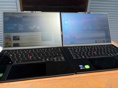 IPS (izquierda) frente a OLED (derecha)